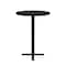 Correll Round Standing Height Cafe Bistro and Breakroom Pedestal Table, High Pressure Laminate Top BXB24R-07 - alternate 8